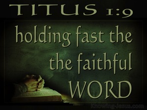 Titus 1:9